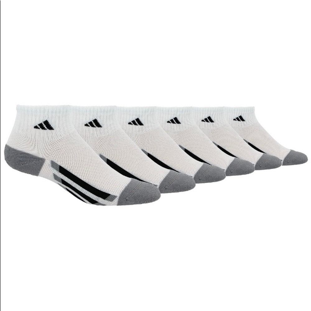 Adidas 6 Pair Quarter Socks